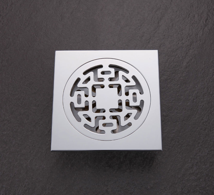 铬色地漏  956111